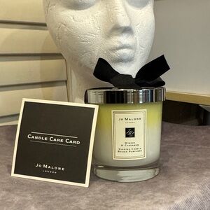 Jo Malone Candle with Black Ribbon‎ and Silver Lid  Nordstroms NEW Ribbbon